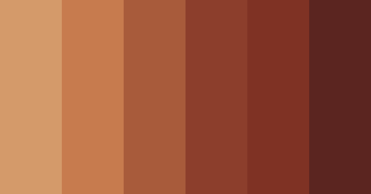 Download terra cotta dreams color palette PNG image (landscape)