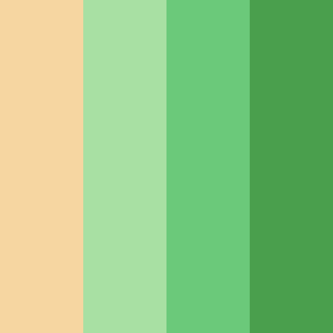 Download dawn's embrace color palette PNG image (square)