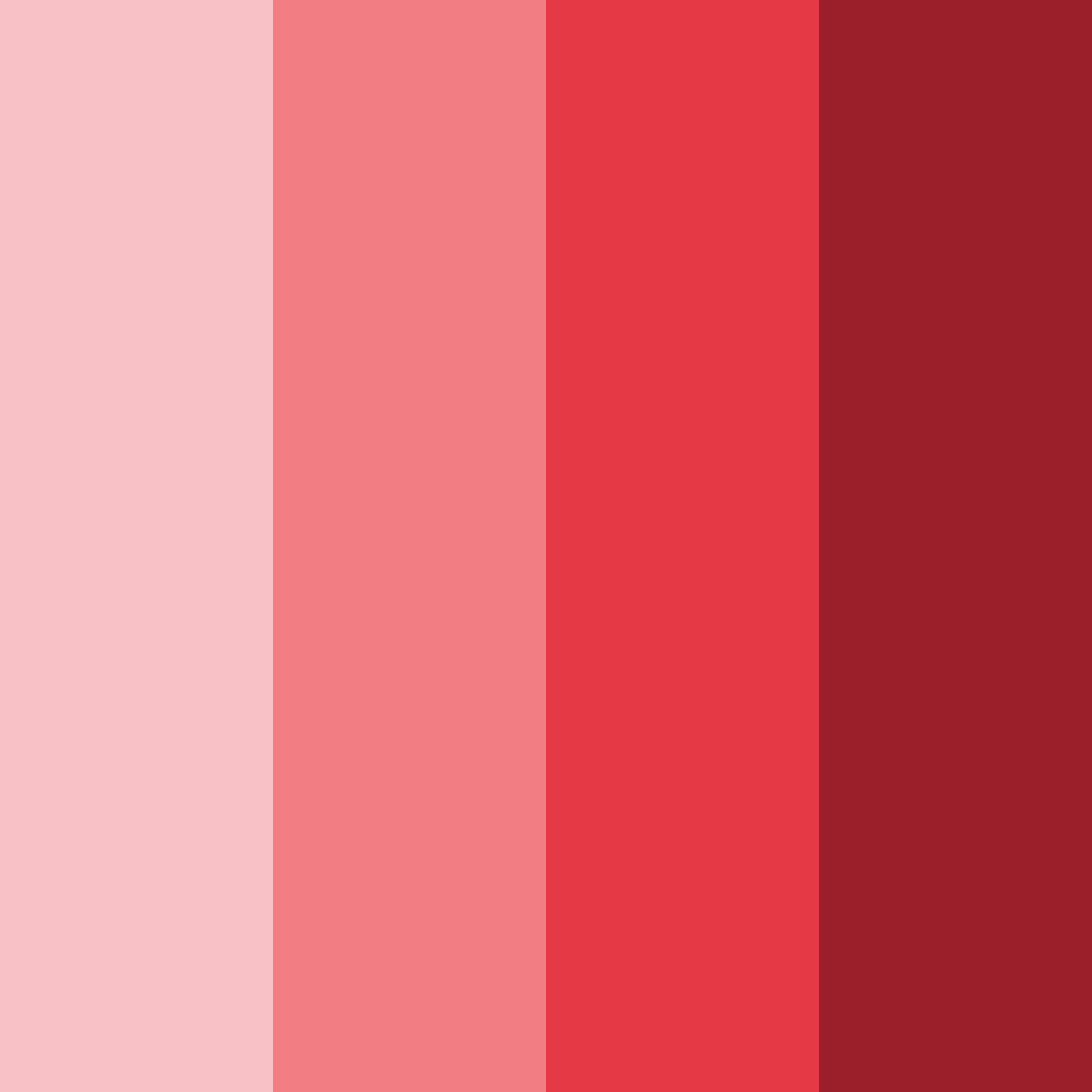 Download crimson allure color palette PNG image (square)