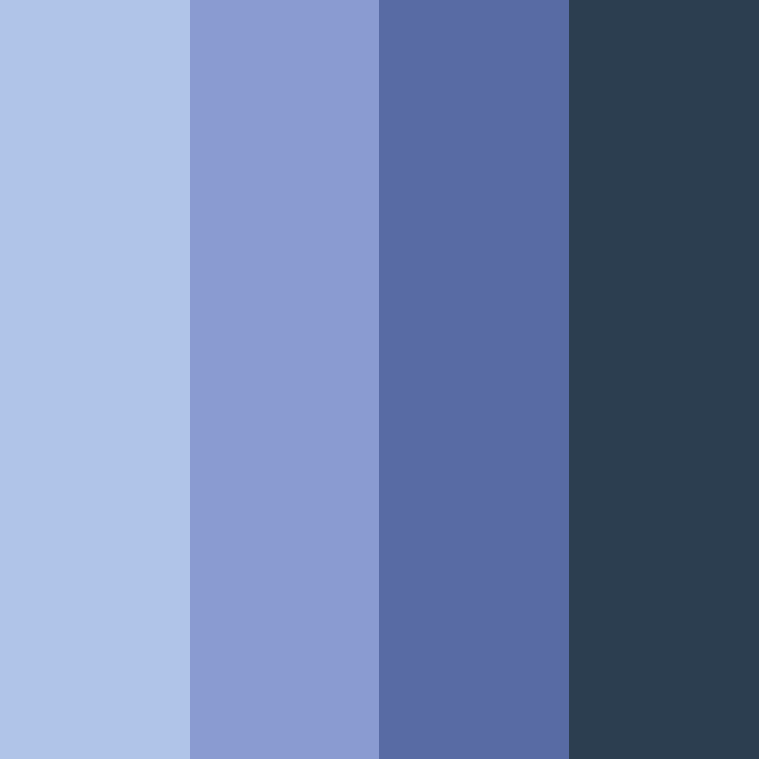 Download ethereal twilight color palette PNG image (square)