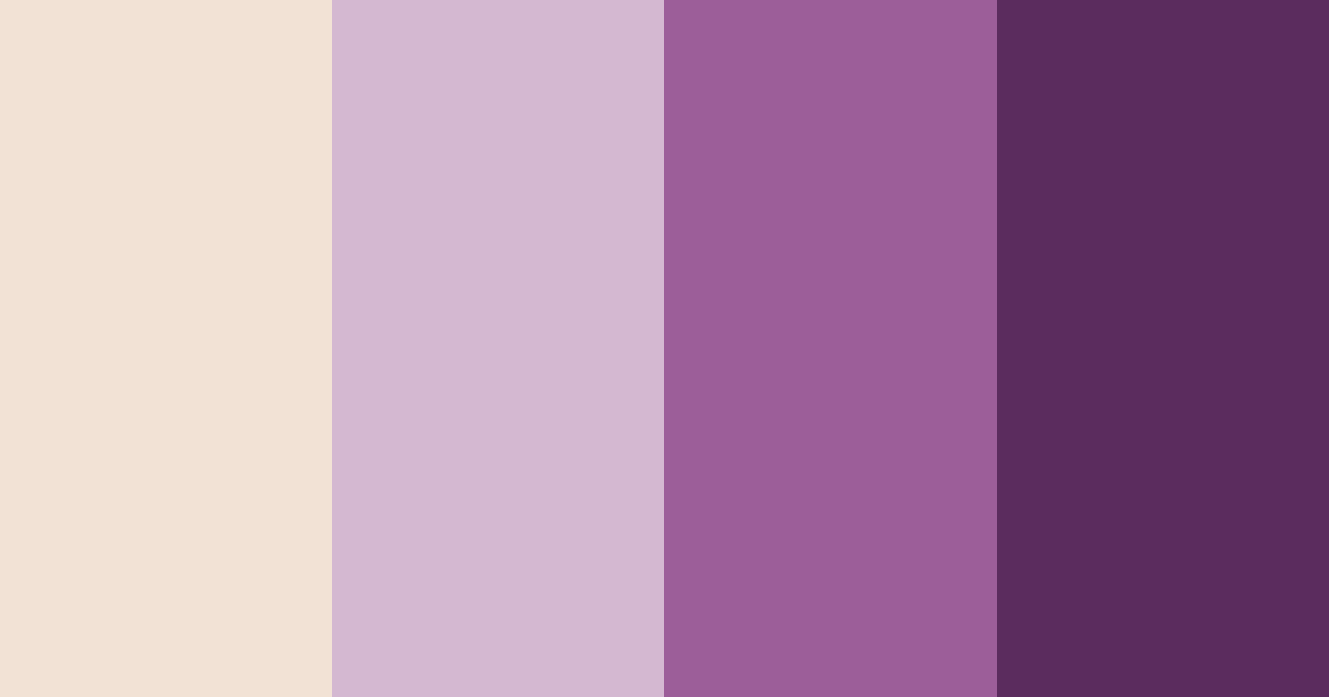 Download enchanted slumber color palette PNG image (landscape)