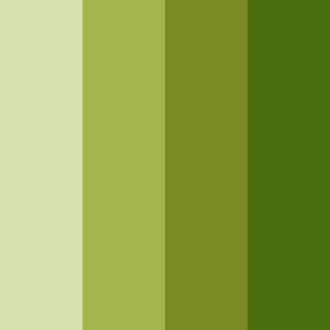 Download olive enchantment color palette PNG image (square)