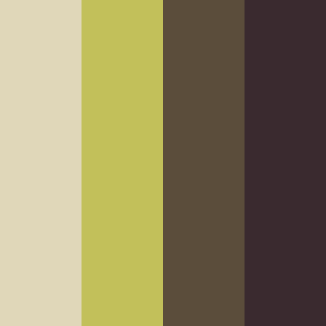 Download olive enchantment color palette PNG image (square)