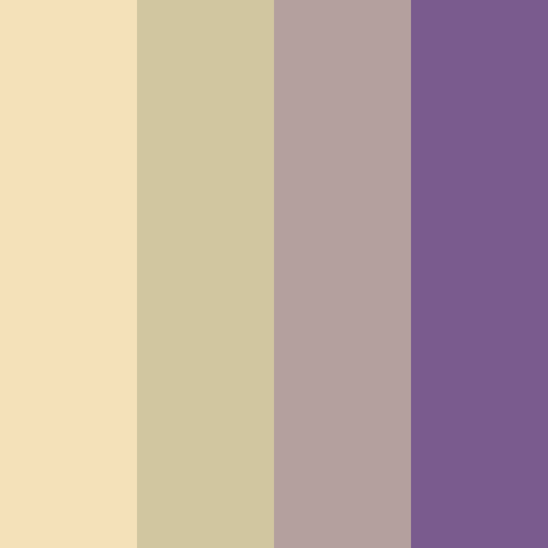Download beige desert color palette PNG image (square)