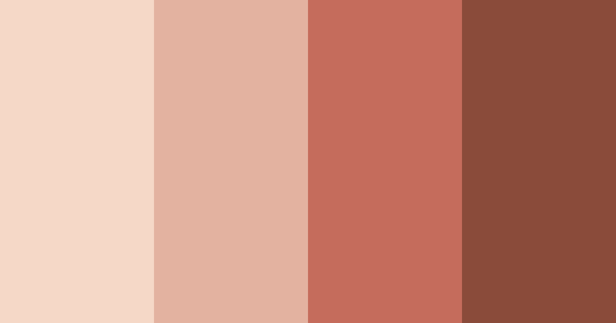Download desert rose color palette PNG image (landscape)