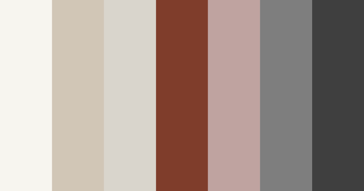 Download muted earth tones color palette PNG image (landscape)