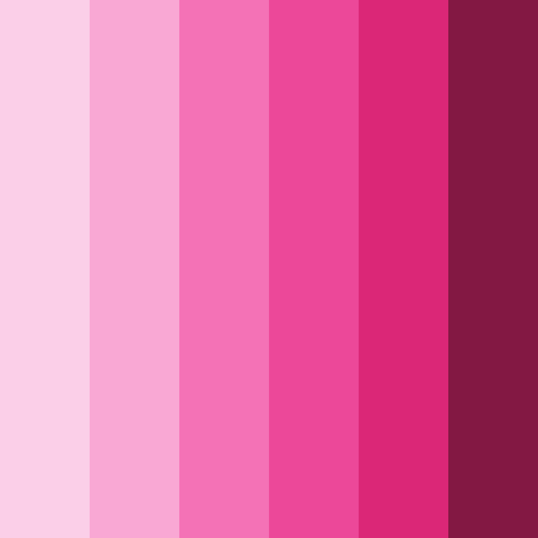 Download blushing boudoir color palette PNG image (square)