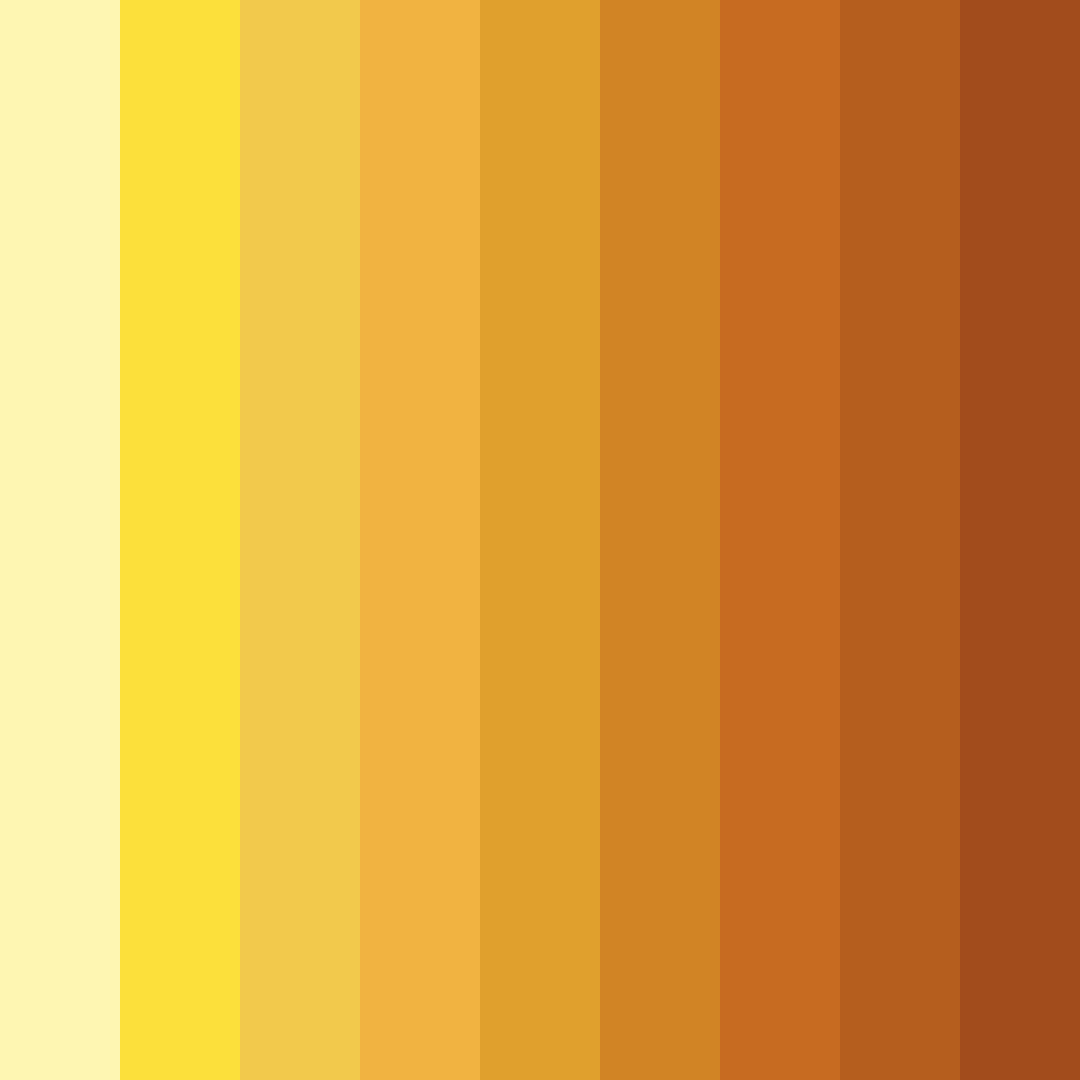 Download cautionary glow color palette PNG image (square)