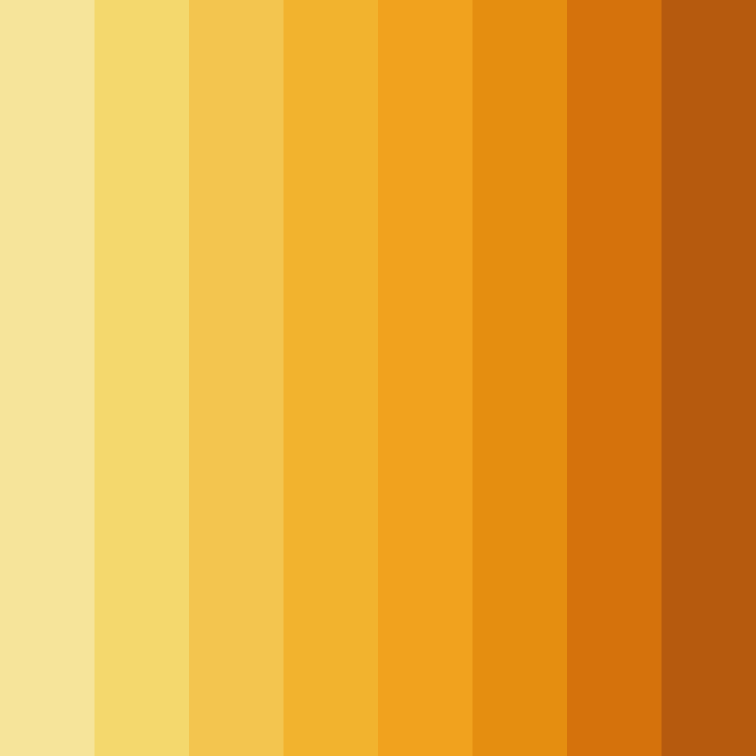 Download sunset boulevard color palette PNG image (square)