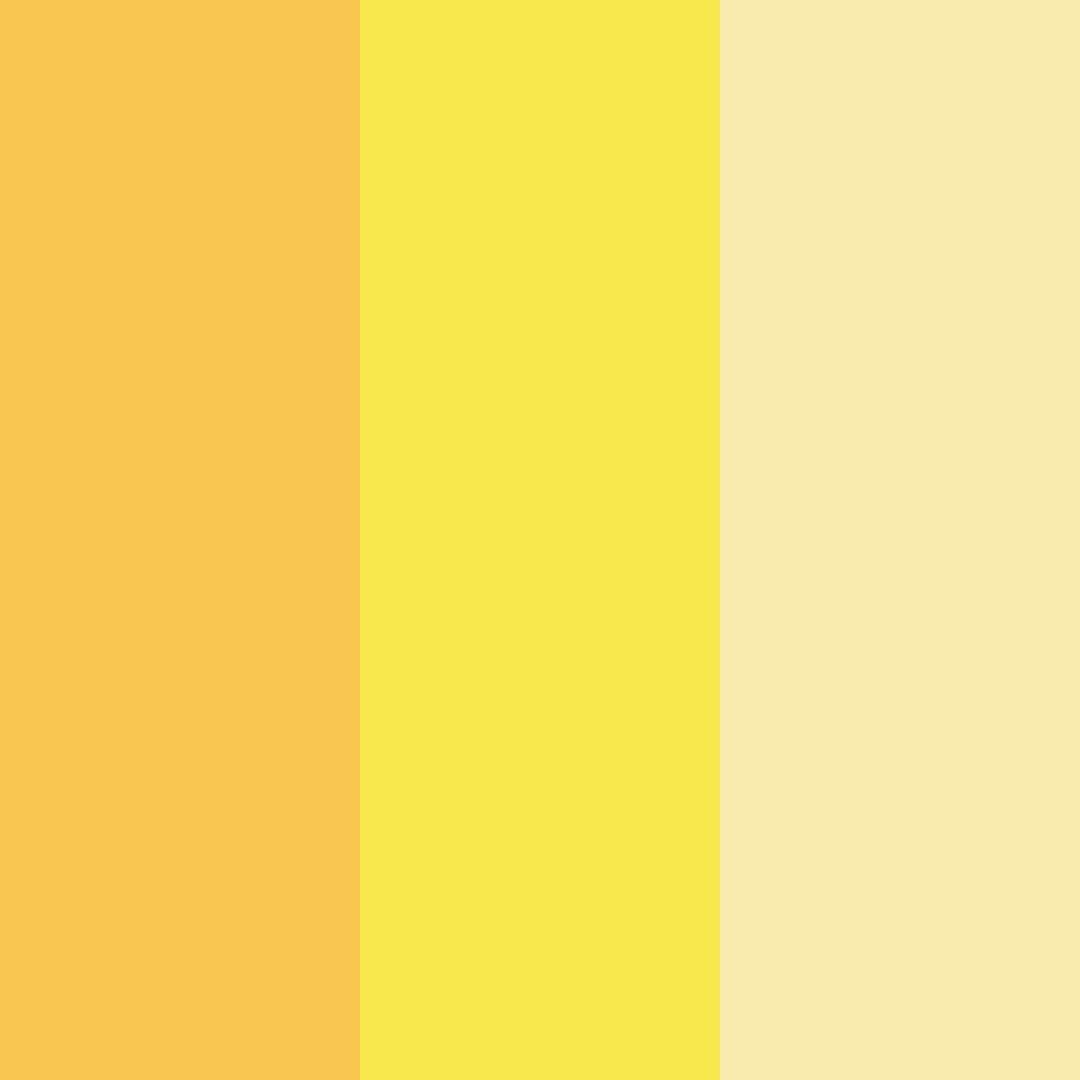 Download sunshine serenade color palette PNG image (square)