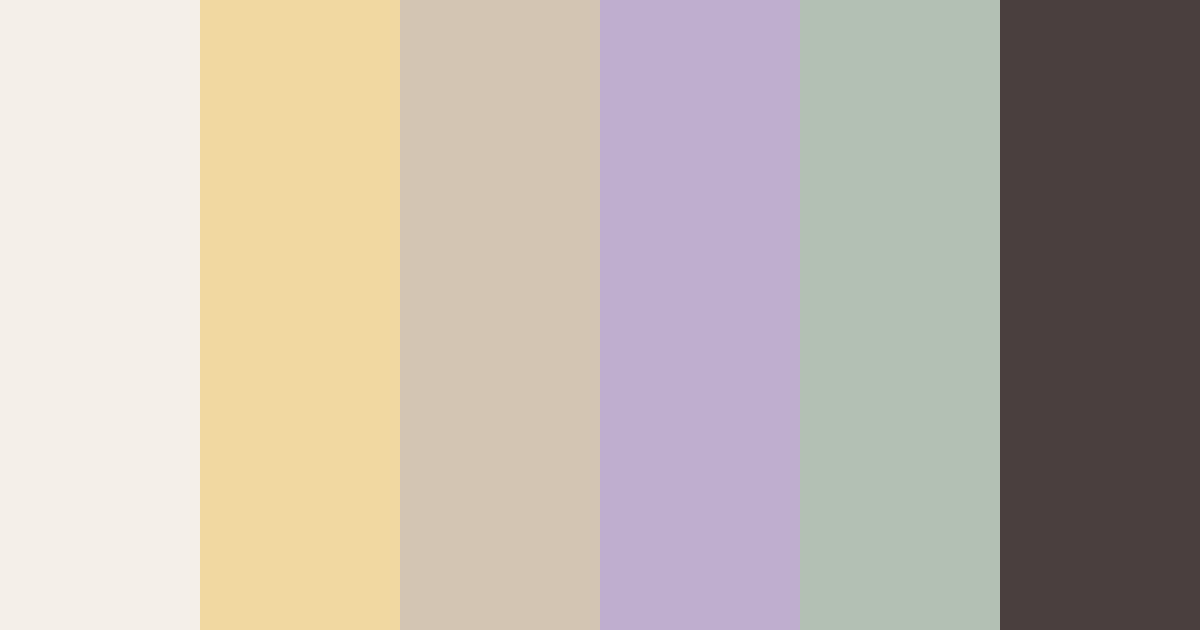 Download muted lilac color palette PNG image (landscape)