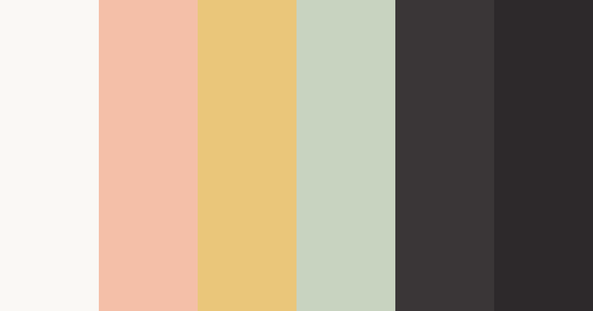 Download morning embrace color palette PNG image (landscape)