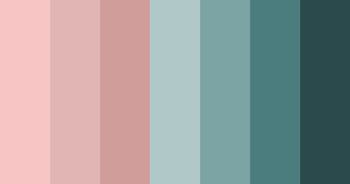 Download serene blossom color palette PNG image (landscape)