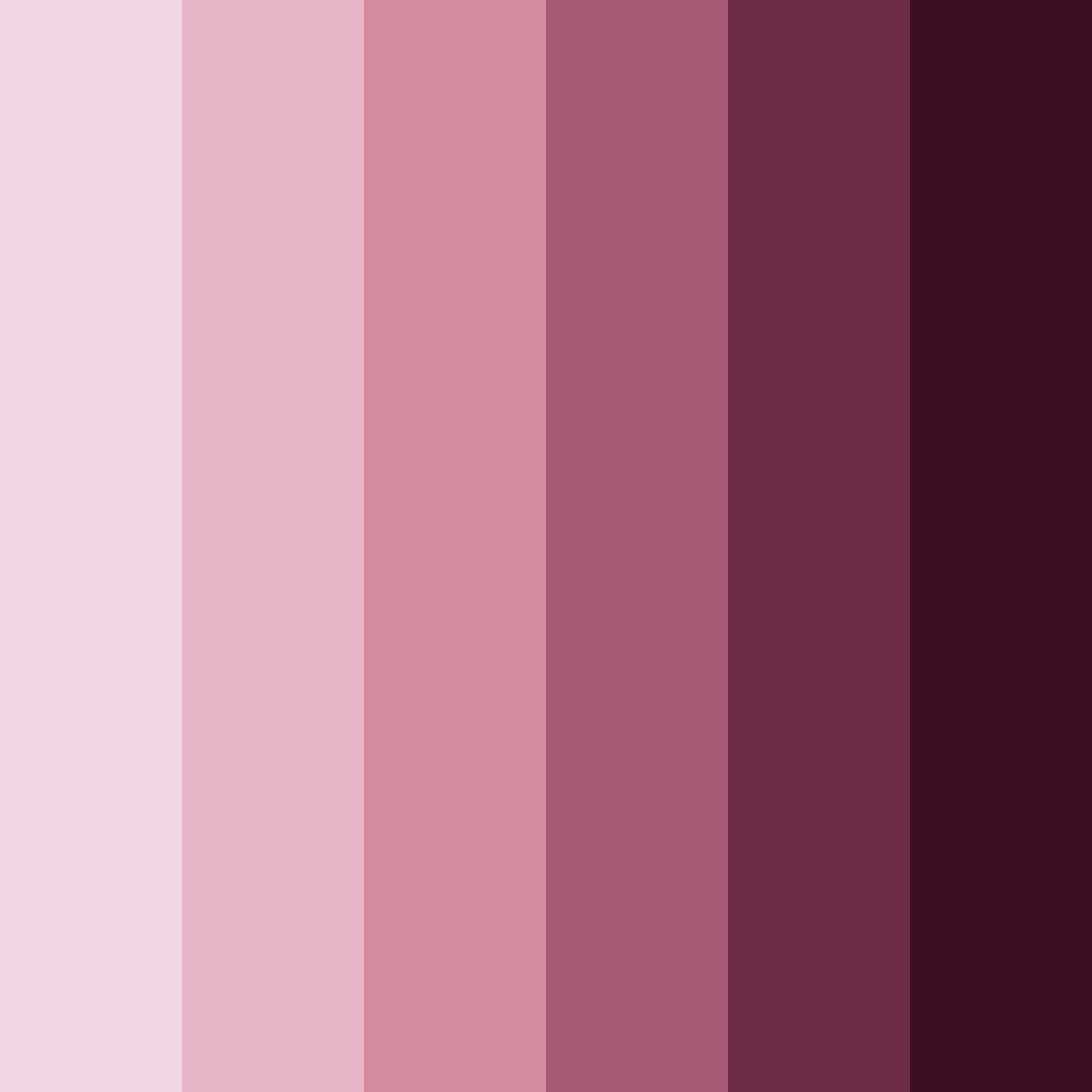 Download burgundy blossoms color palette PNG image (square)