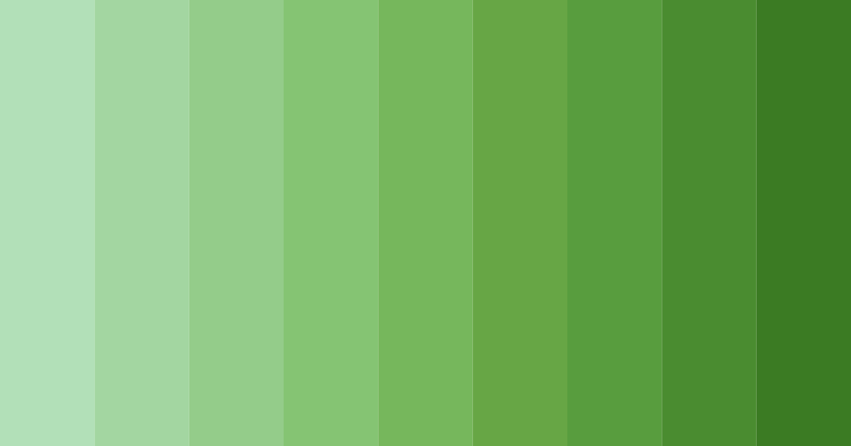 Download verdant symphony color palette PNG image (landscape)