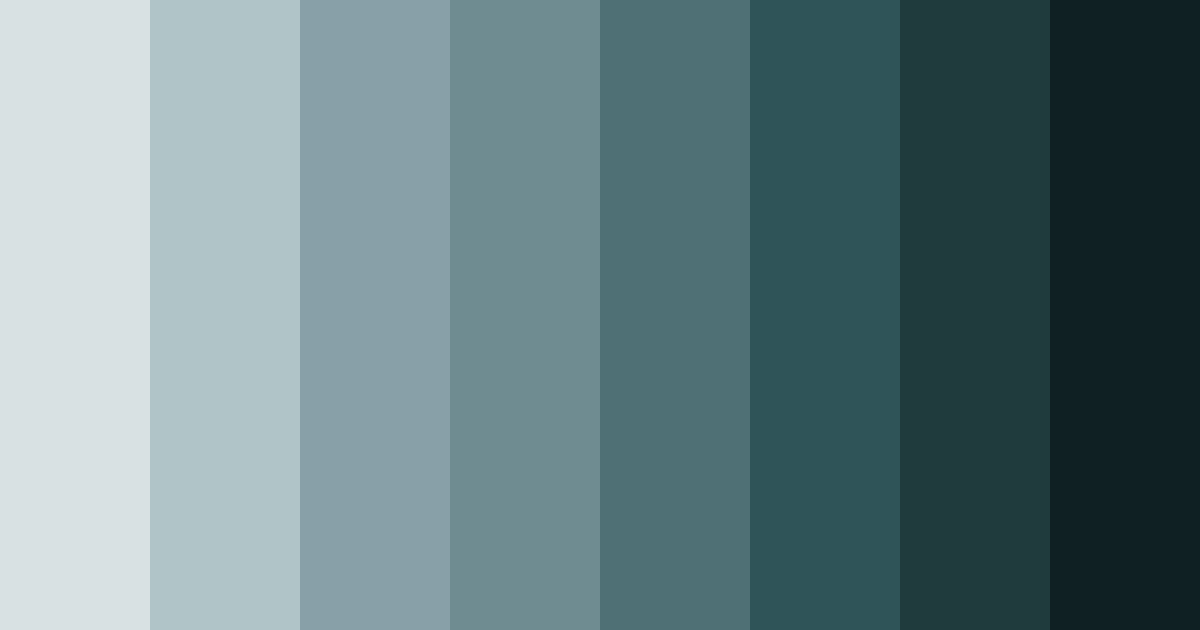 Download frosted evergreen color palette PNG image (landscape)