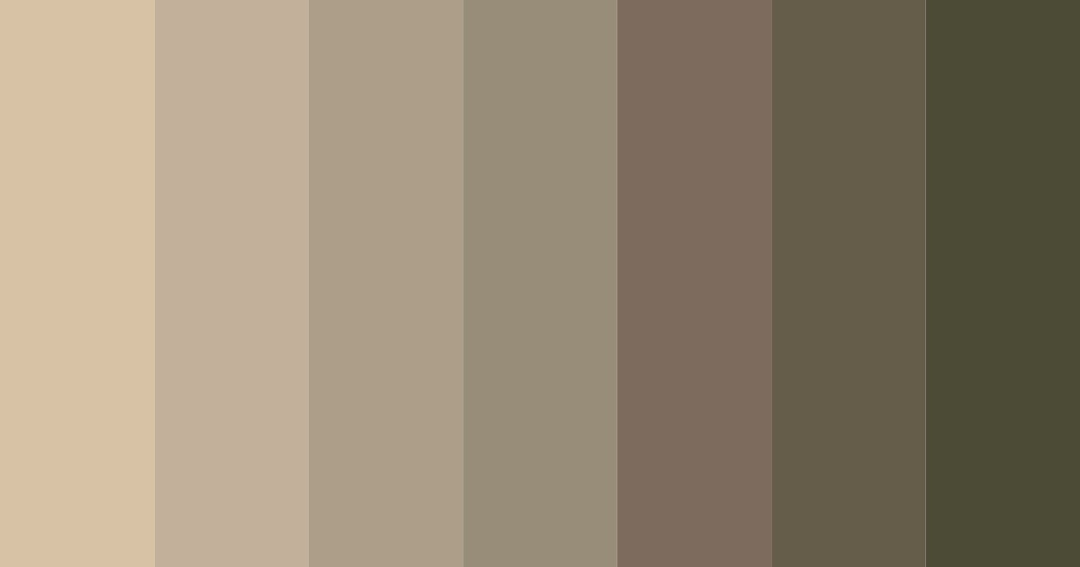 Download rustic meadow color palette PNG image (landscape)
