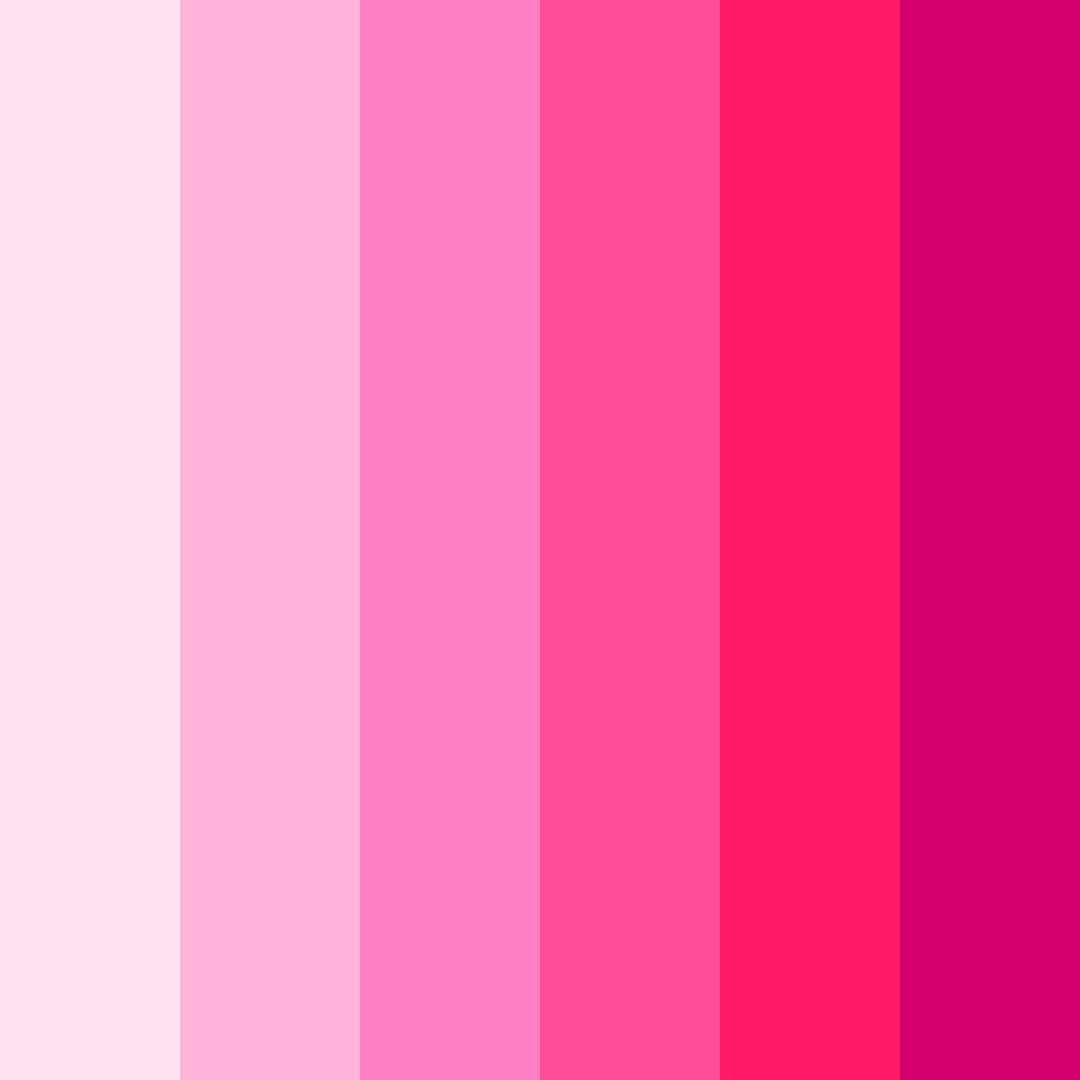 Download blush blossom color palette PNG image (square)