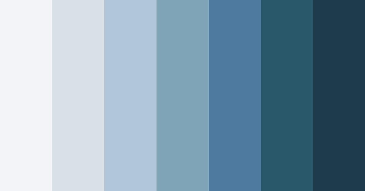 Download oceanic serenity color palette PNG image (landscape)