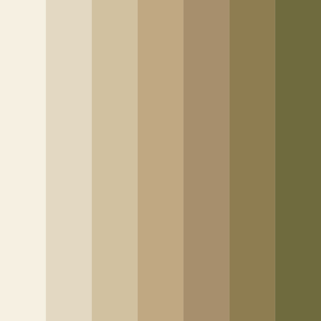 Download beige tones color palette PNG image (square)