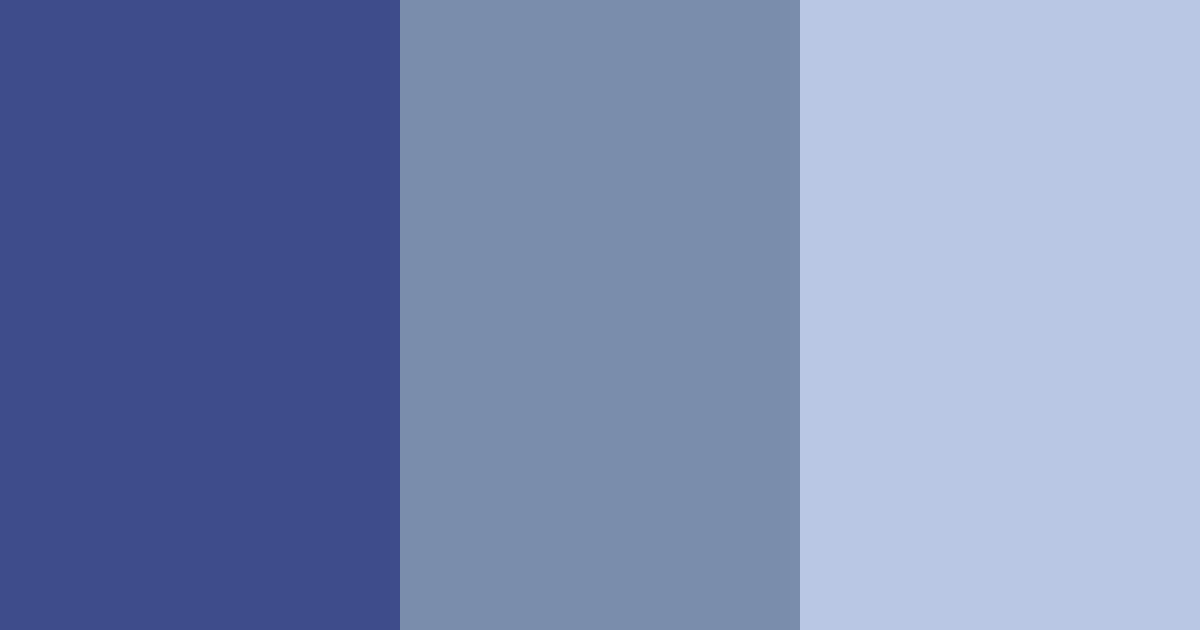 Download blue twilight color palette PNG image (landscape)