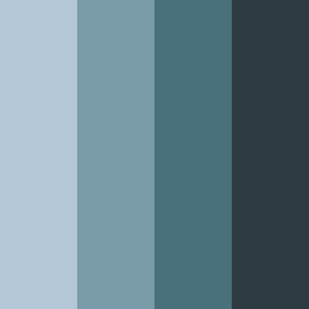 Download blue industrial color palette PNG image (square)