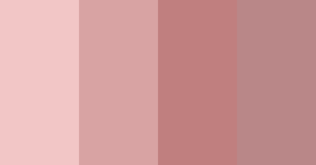 Download blushing earthtones color palette PNG image (landscape)