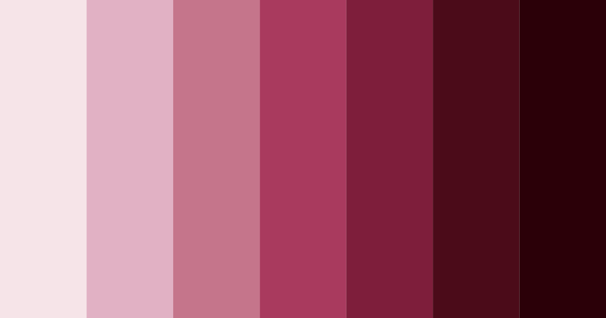 Download dark black rose color palette PNG image (landscape)