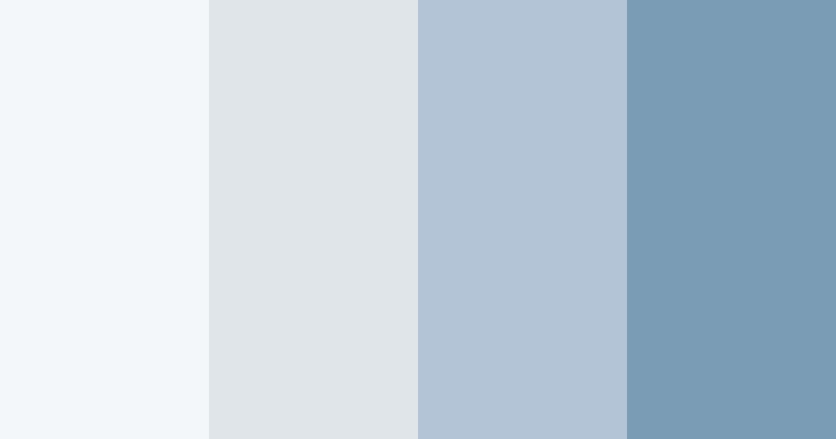 Download light blue snow color palette PNG image (landscape)
