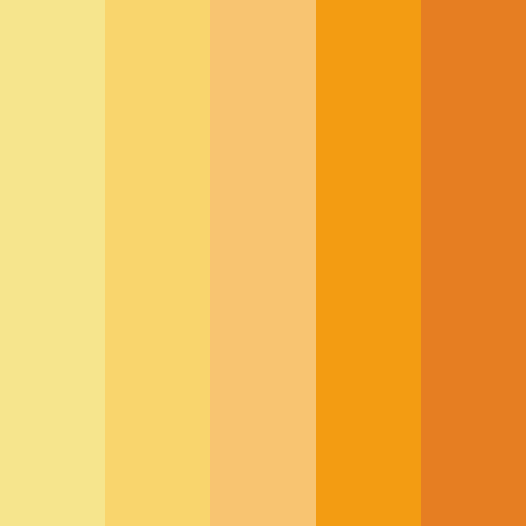 Download sunlit harvest color palette PNG image (square)