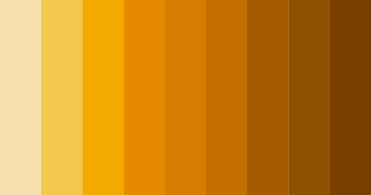 Download golden sunrise color palette PNG image (landscape)