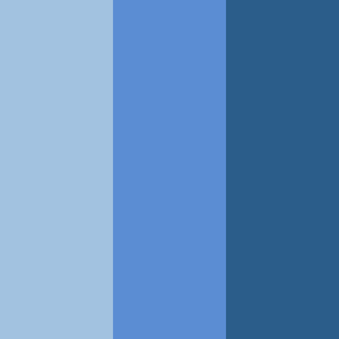 Download azure dreams color palette PNG image (square)