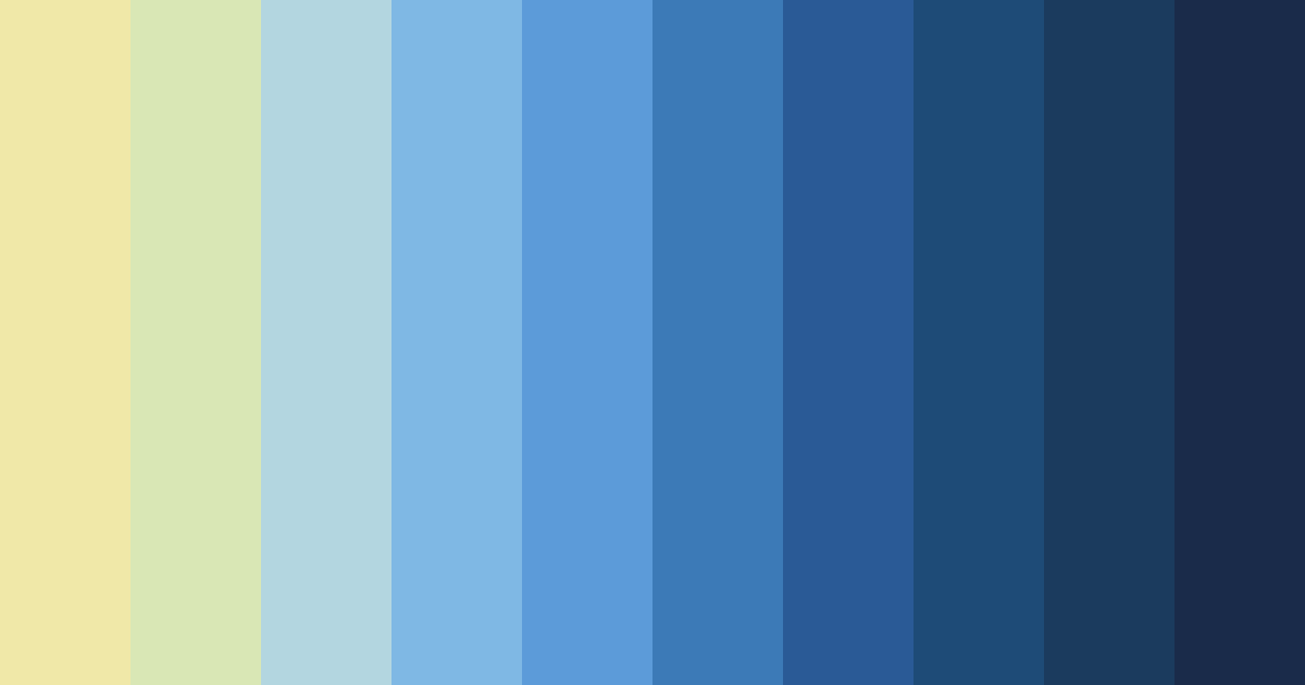 Download luminous horizon color palette PNG image (landscape)