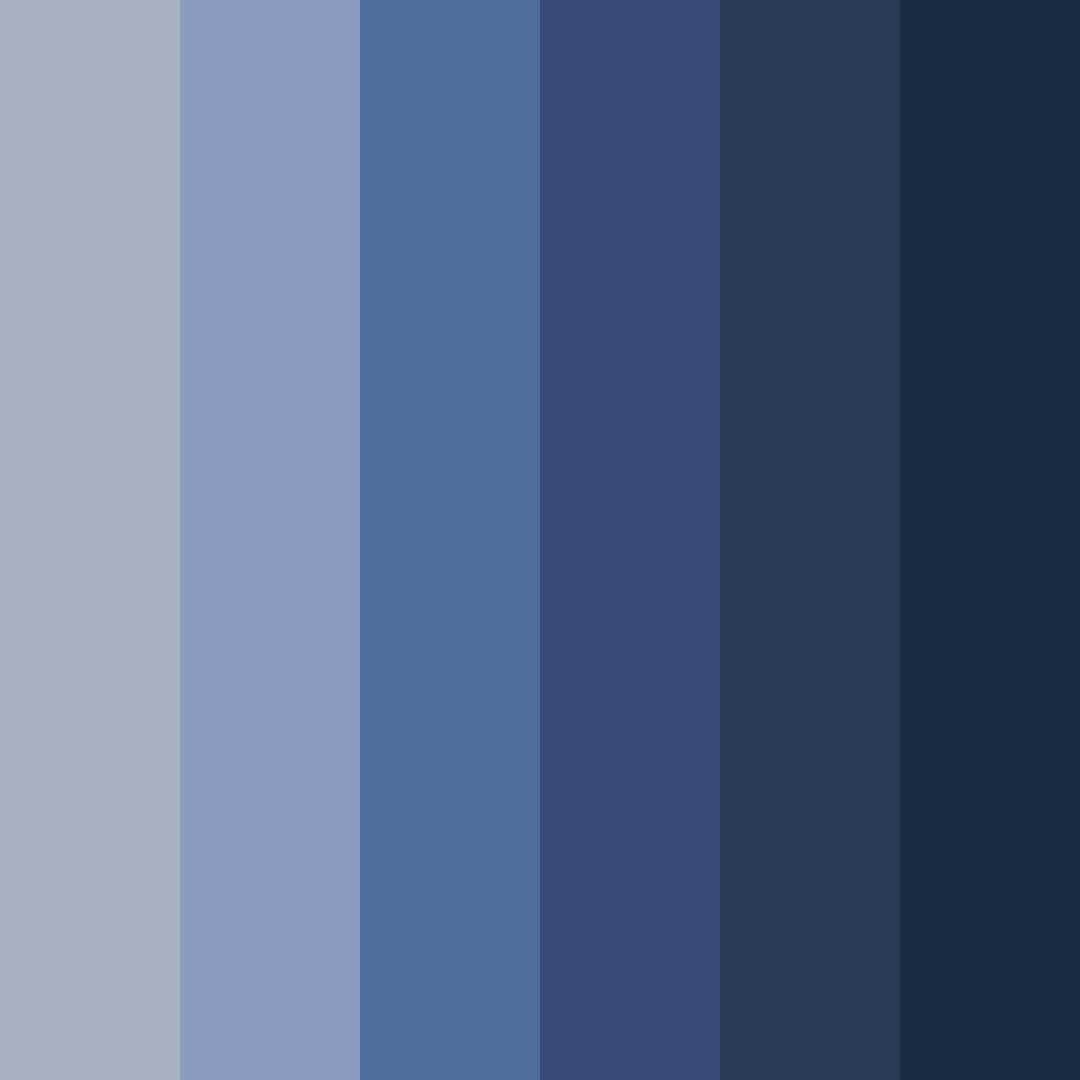 Download whispers of twilight color palette PNG image (square)