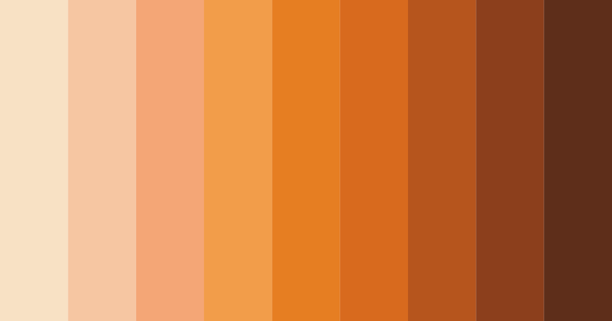 Download autumn ember serenade color palette PNG image (landscape)