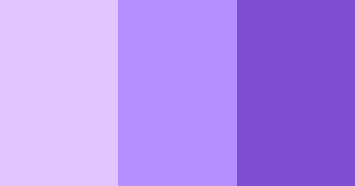 Download purple dream color palette PNG image (landscape)