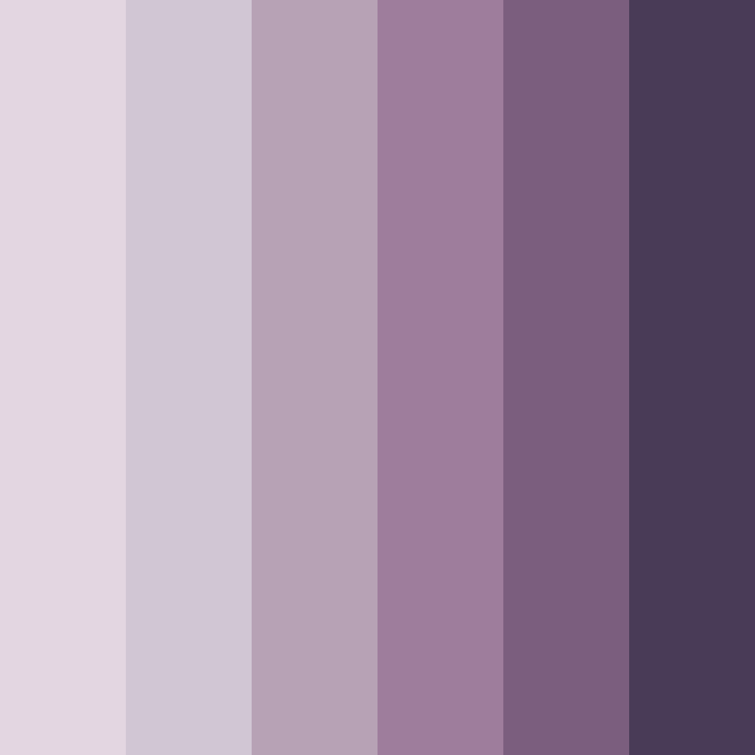 Download thistle shades color palette PNG image (square)