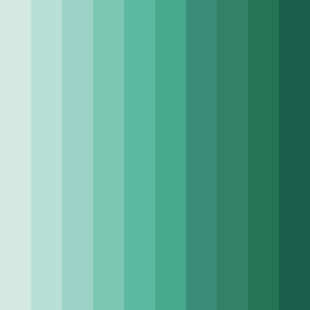 Download oceanic serenity color palette PNG image (square)