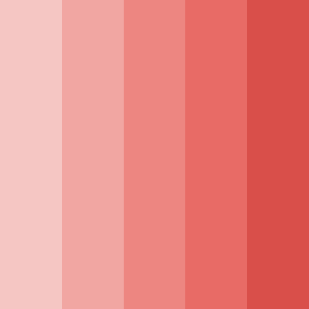 Download blushing sunset color palette PNG image (square)