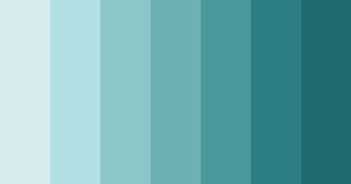 Download ocean breeze serenity color palette PNG image (landscape)