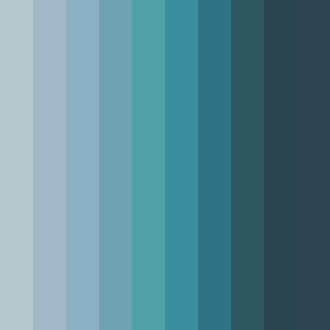 Download dark teal color palette PNG image (square)