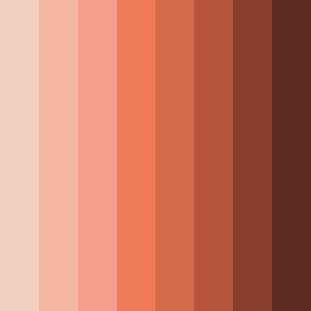 Download eternal sunset rose color palette PNG image (square)