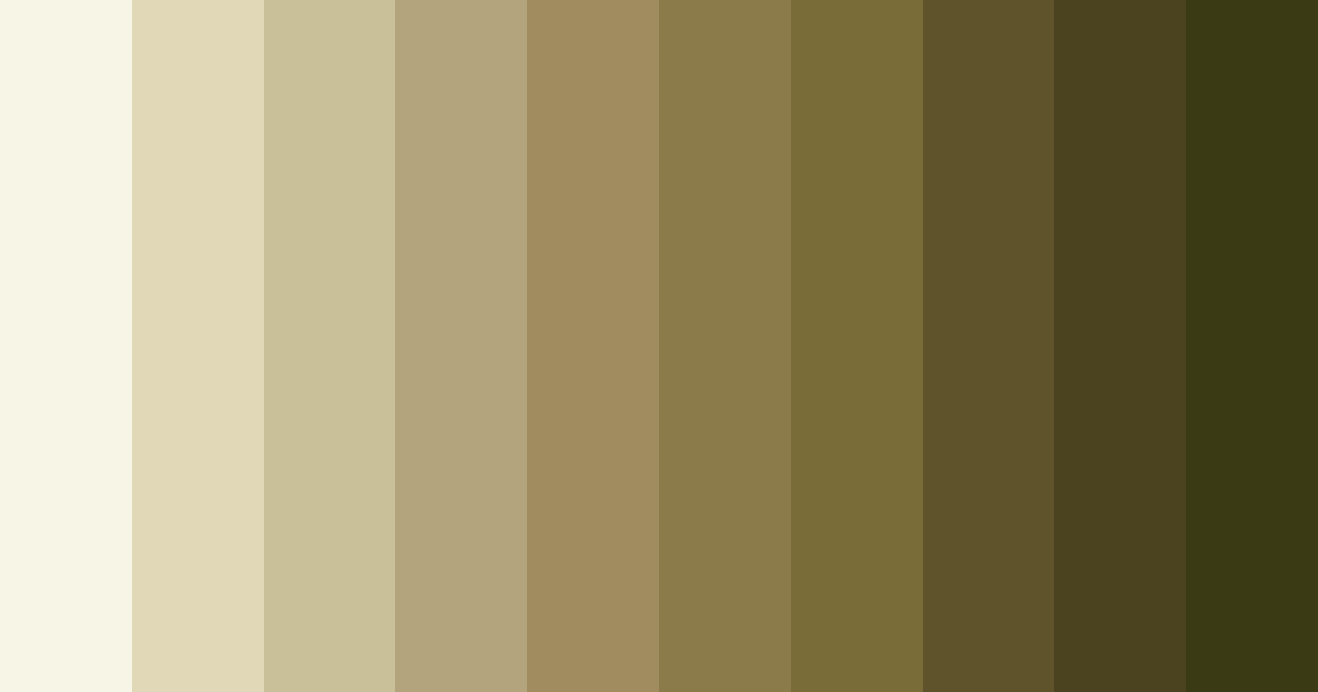 Download shades of barley white color palette PNG image (landscape)