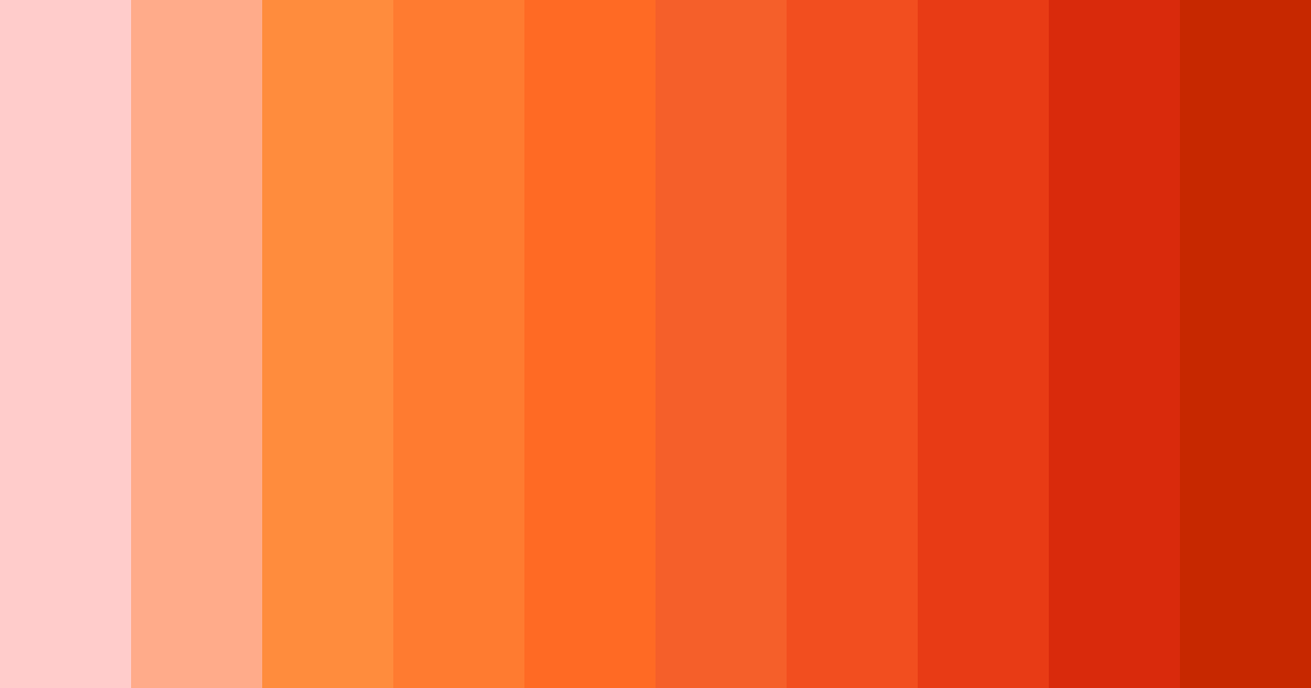 Download citrus blaze color palette PNG image (landscape)