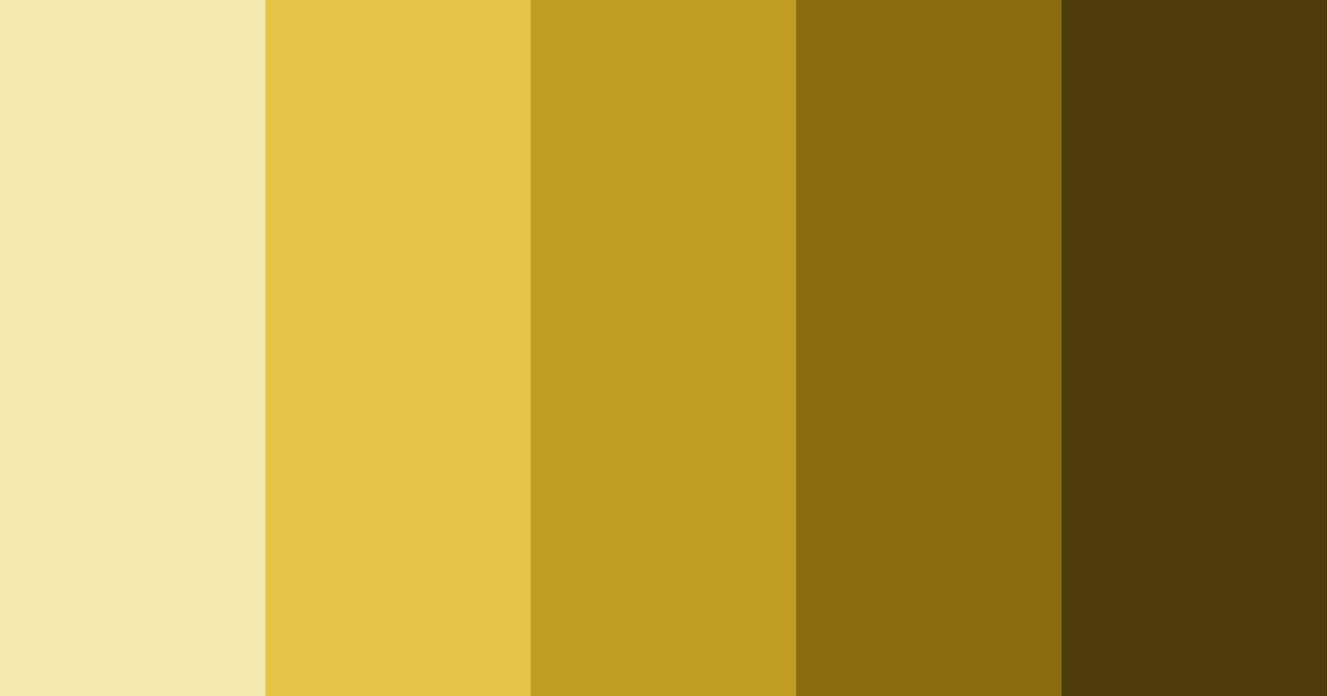 Download golden earth color palette PNG image (landscape)