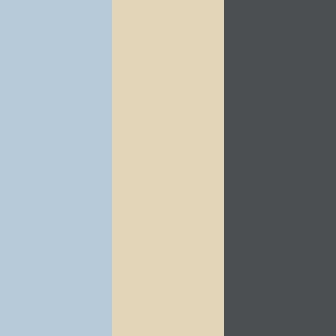 Download dusty blue sands color palette PNG image (square)