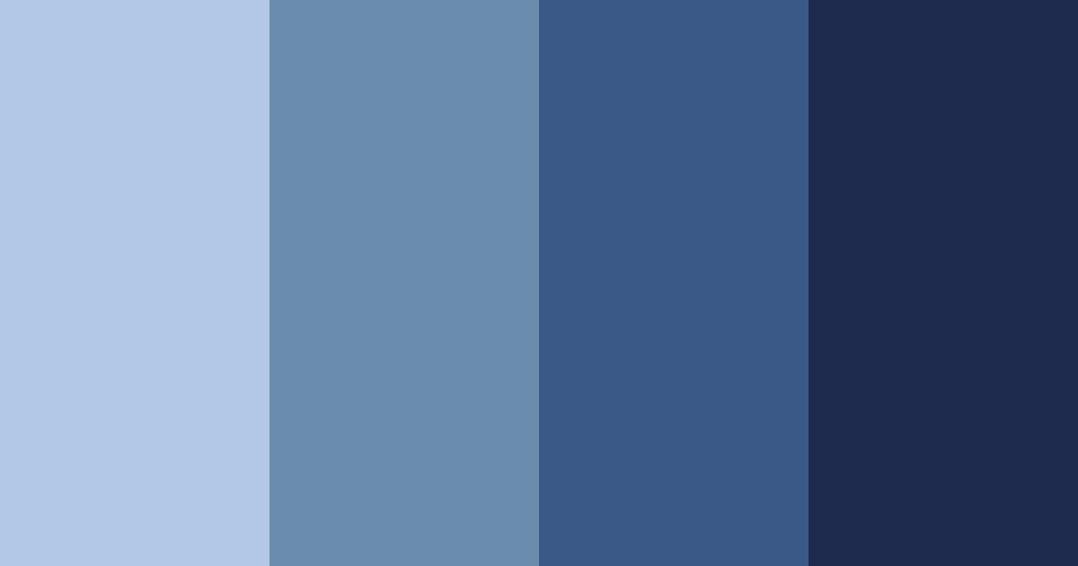 Download deep indigo color palette PNG image (landscape)