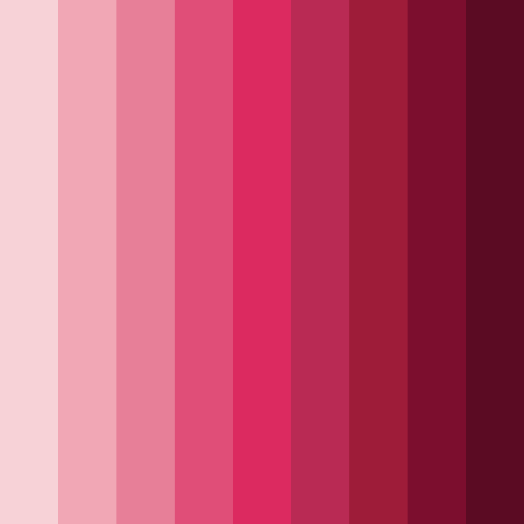 Download petals of passion color palette PNG image (square)