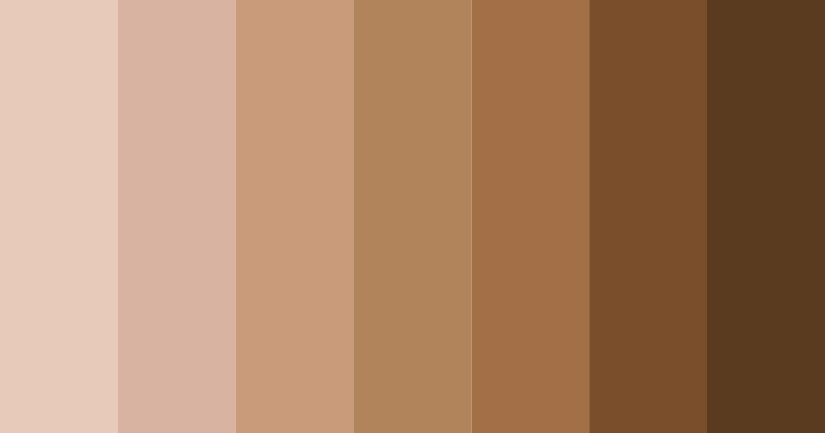 Download terracotta dreams color palette PNG image (landscape)