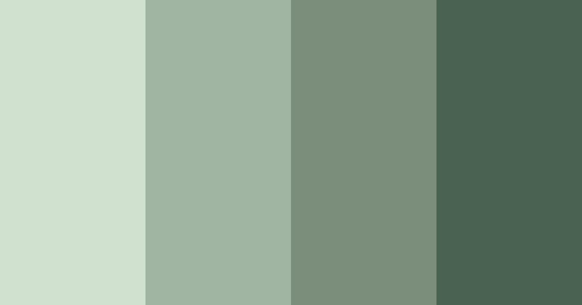 Download whispering grove color palette PNG image (landscape)
